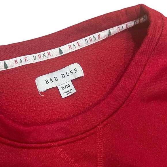 Rae Dunn Red Believe Sweatshirt XL - Picture 3 of 4